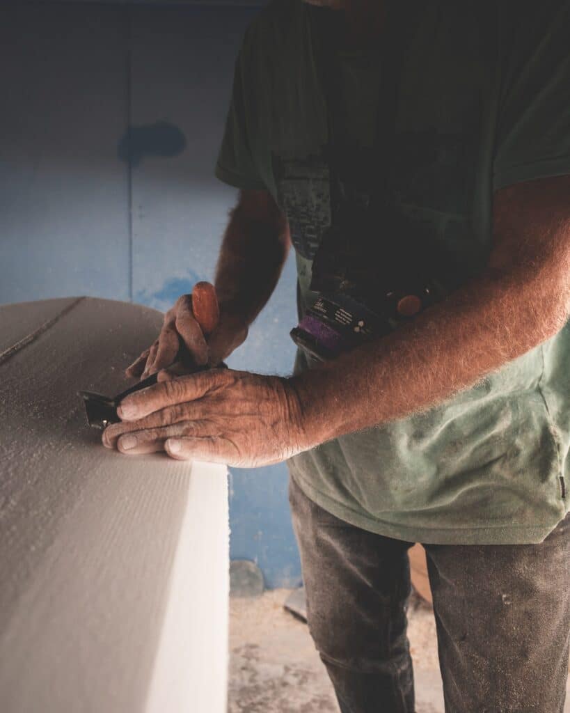 surfboard rails