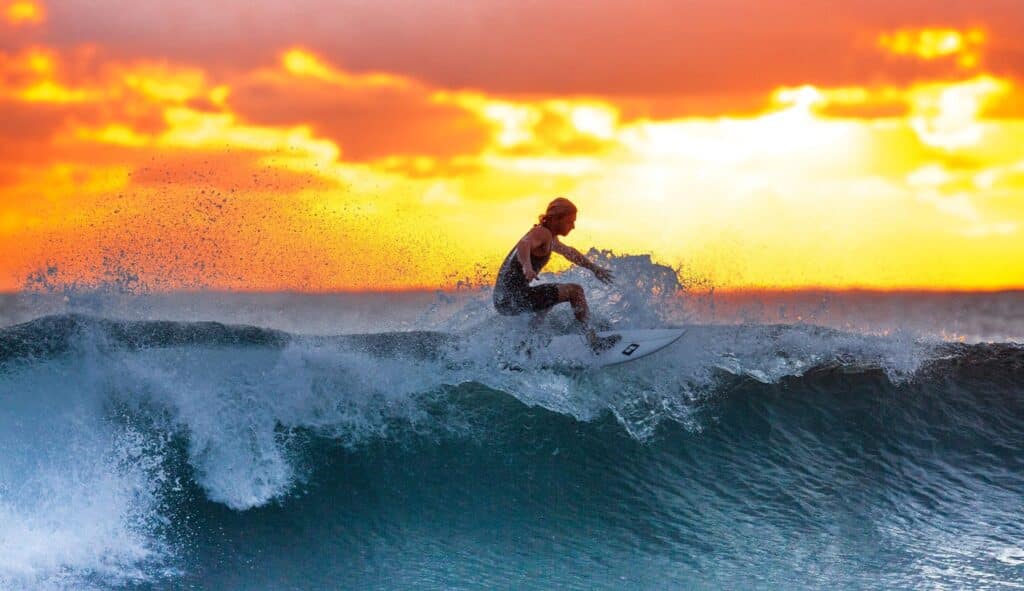 How to generate speed while surfing