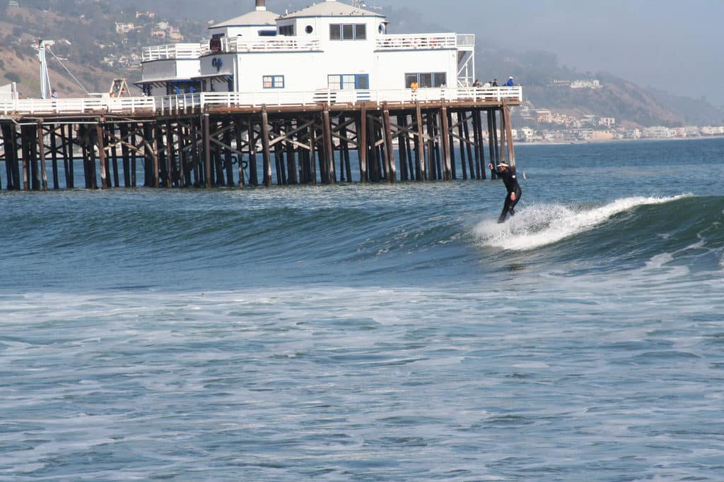 California surfing
