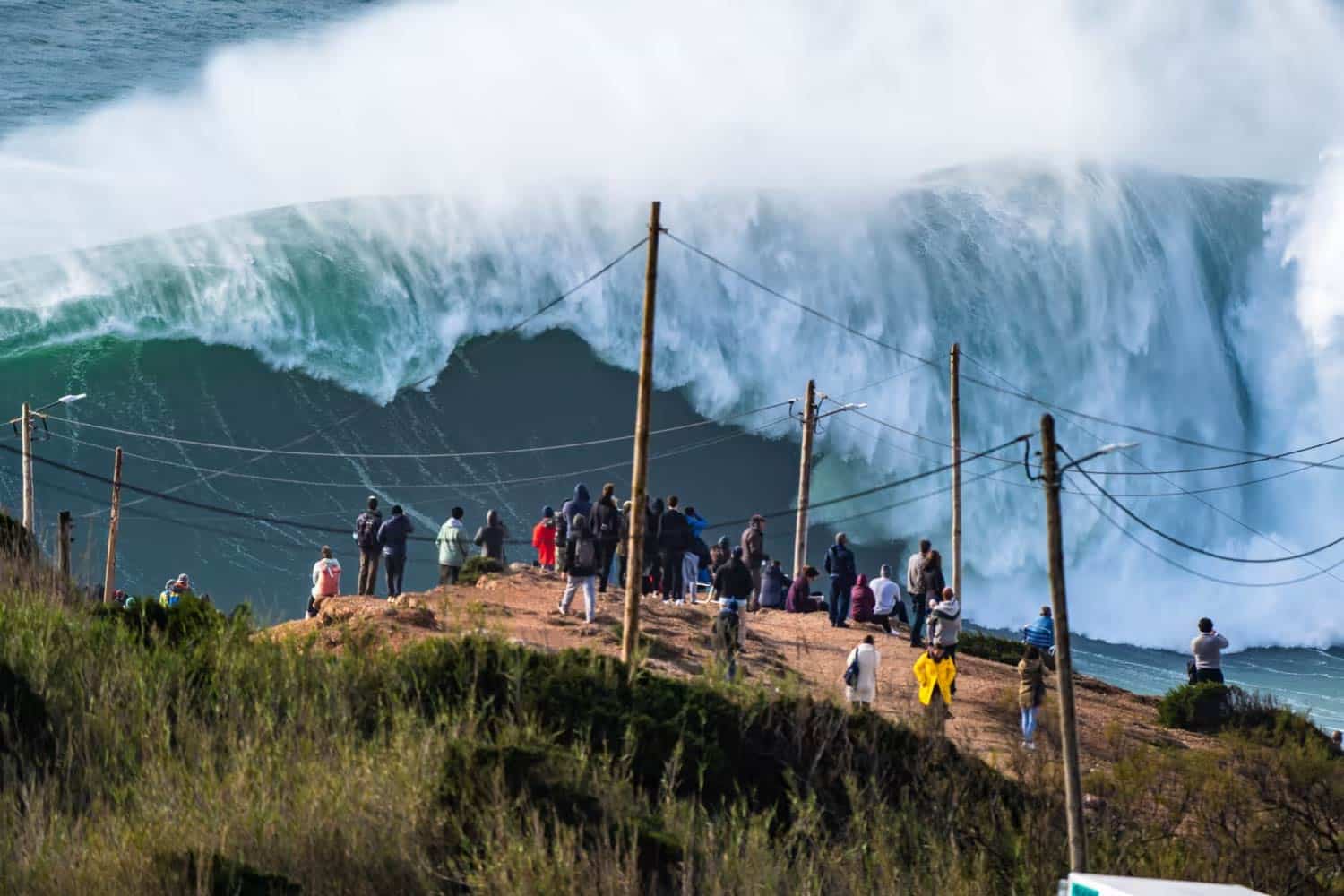Big Wave Surfing Nazare