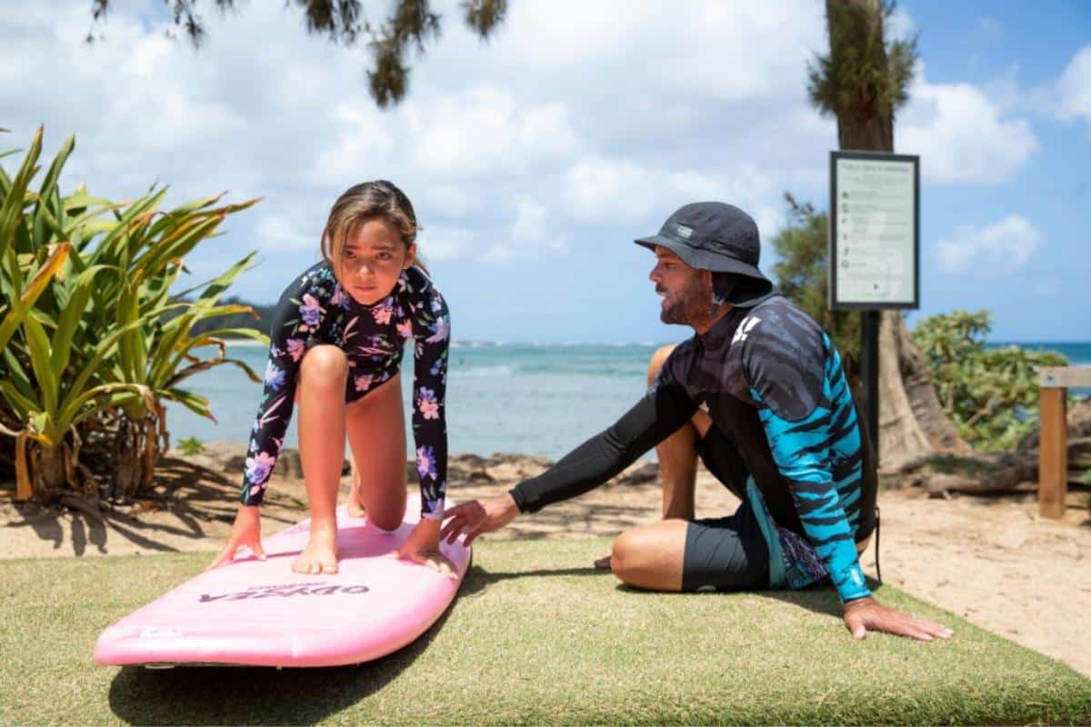 Surfboard that comes out deals of the water
