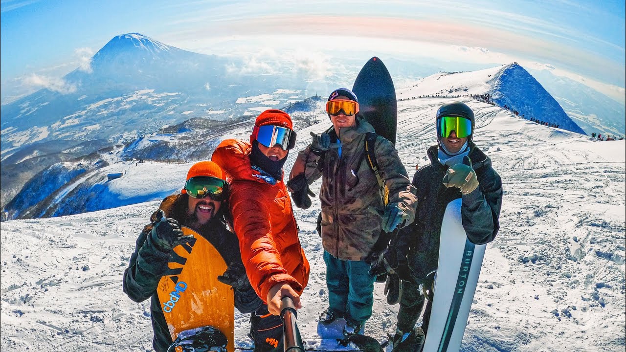 Jamie O'Brien Snowboard in Japan